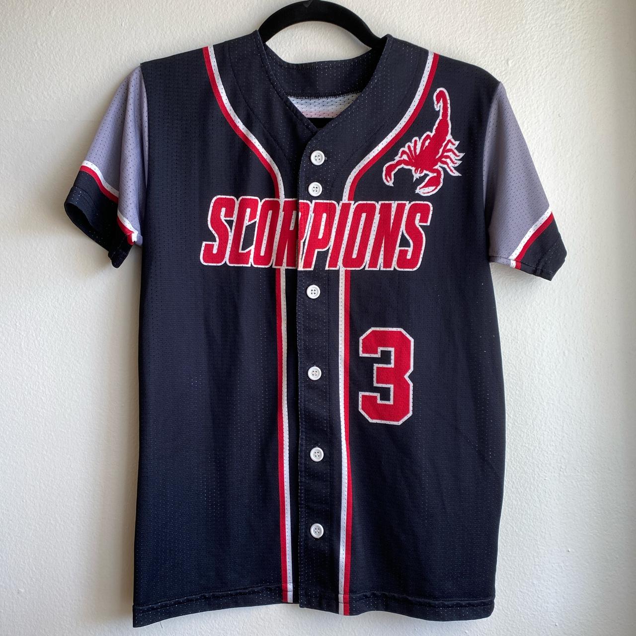 scorpions baseball jersey