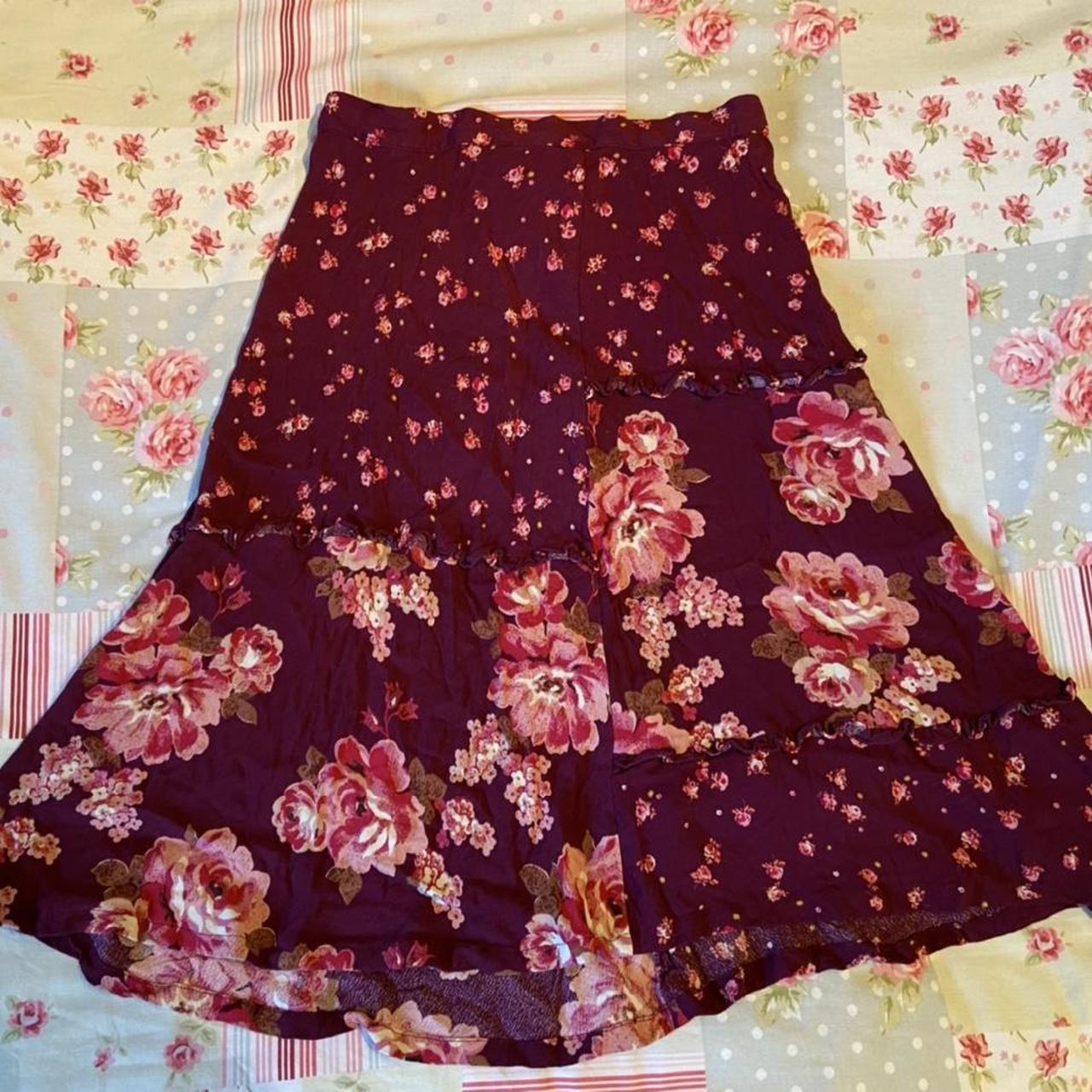 Cath Kidston Women's Pink Skirt | Depop