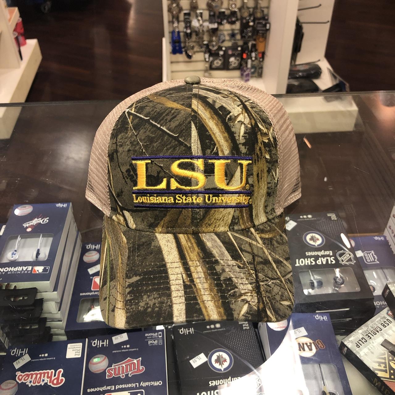 LSU Camo cap - Depop