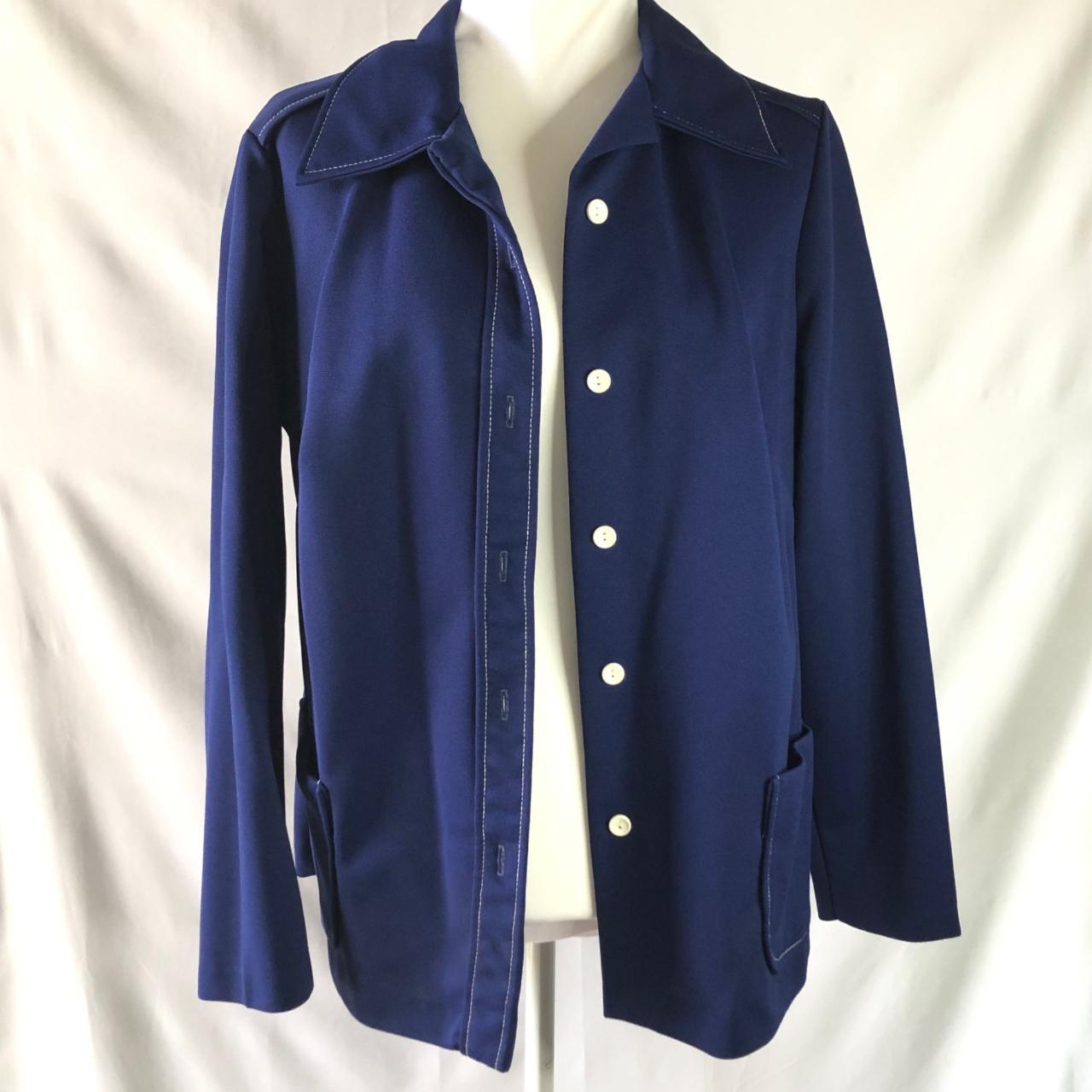 Vintage 1970's JCPenny Polyester No Iron Mod Shirt... - Depop