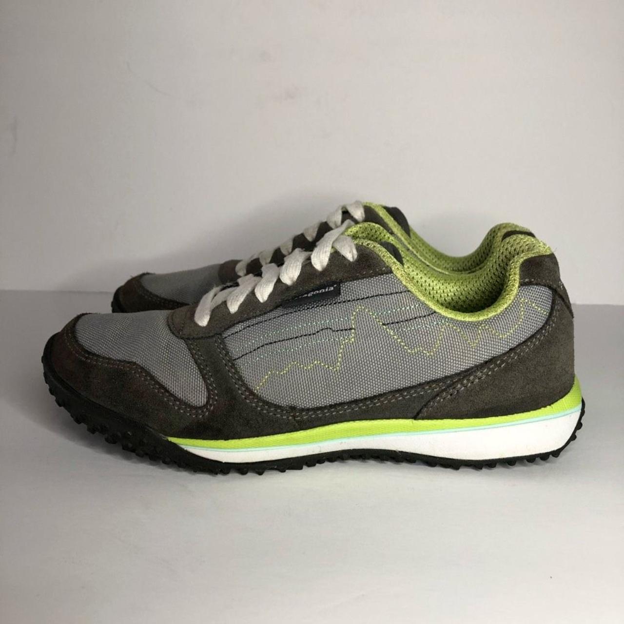 Patagonia Fitz Sneaks Sneakers Shoes Gray Leather... - Depop