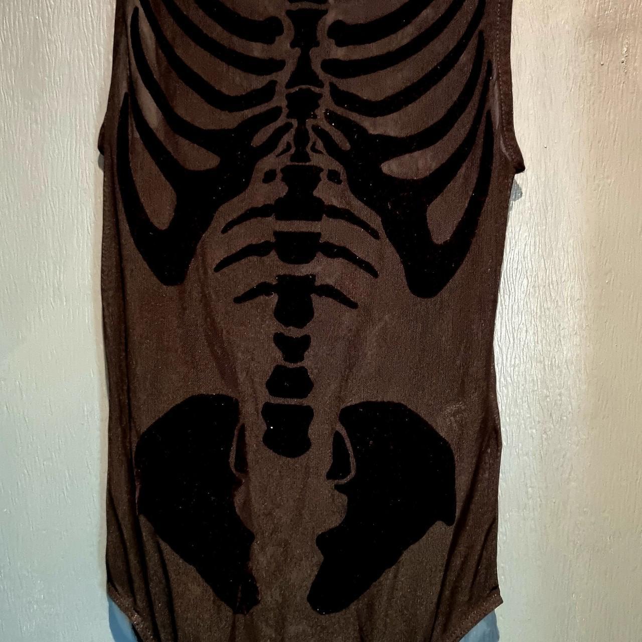 H&M skeleton bodysuit size 8 New with tags... Depop
