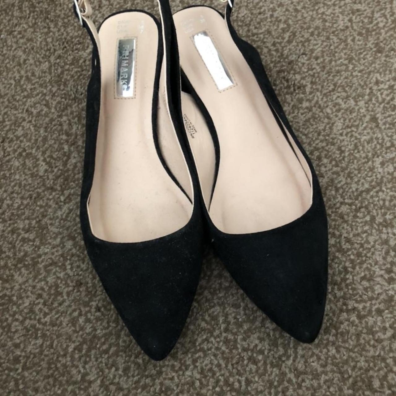 Ladies primark block heels Colour: Black Type:... - Depop