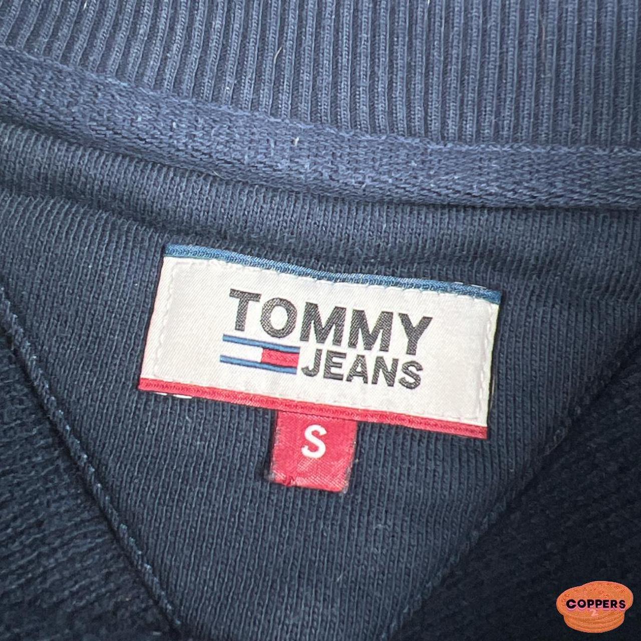 Tommy Jeans Flag sweater | navy colourway | large... - Depop