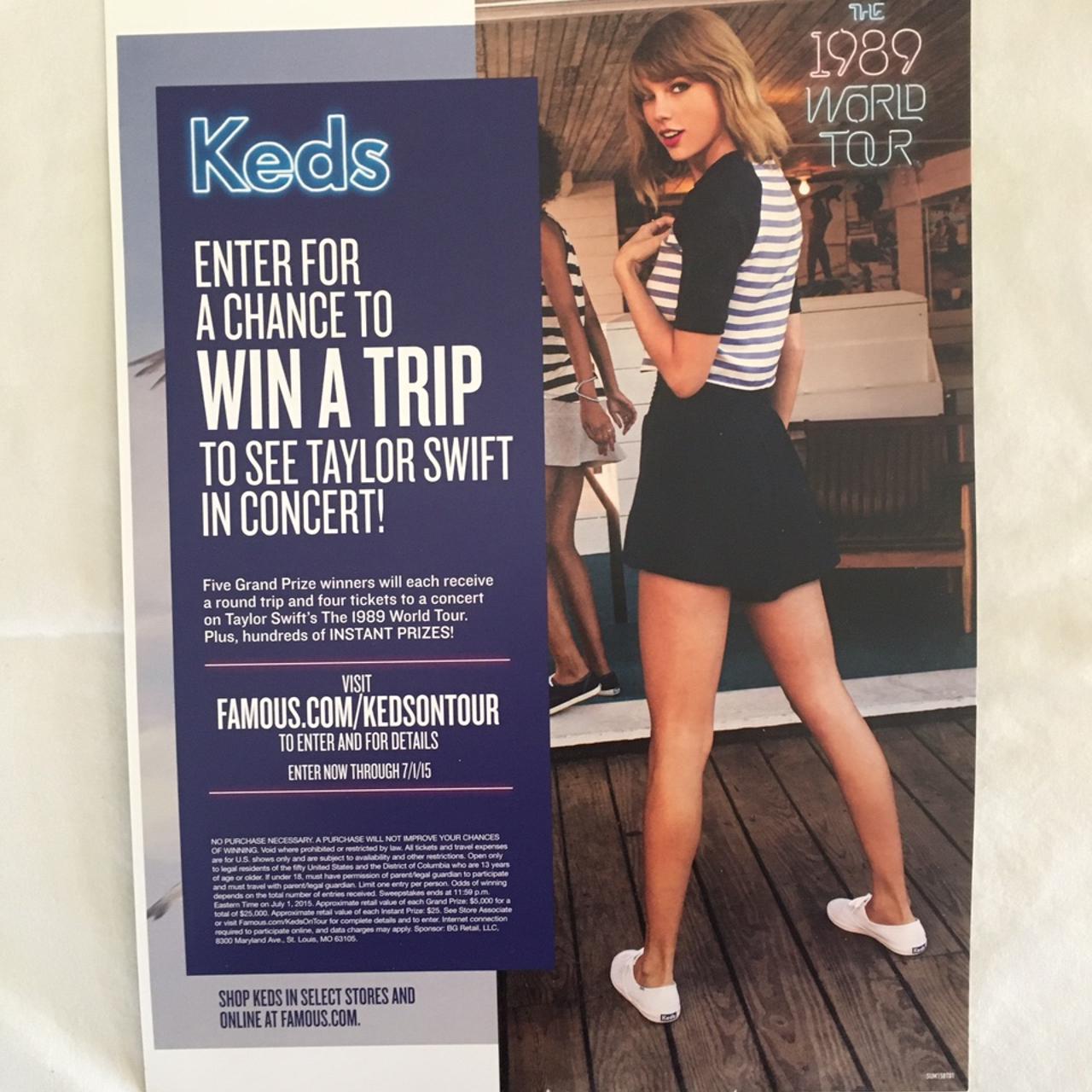 Taylor swift hot sale keds 1989