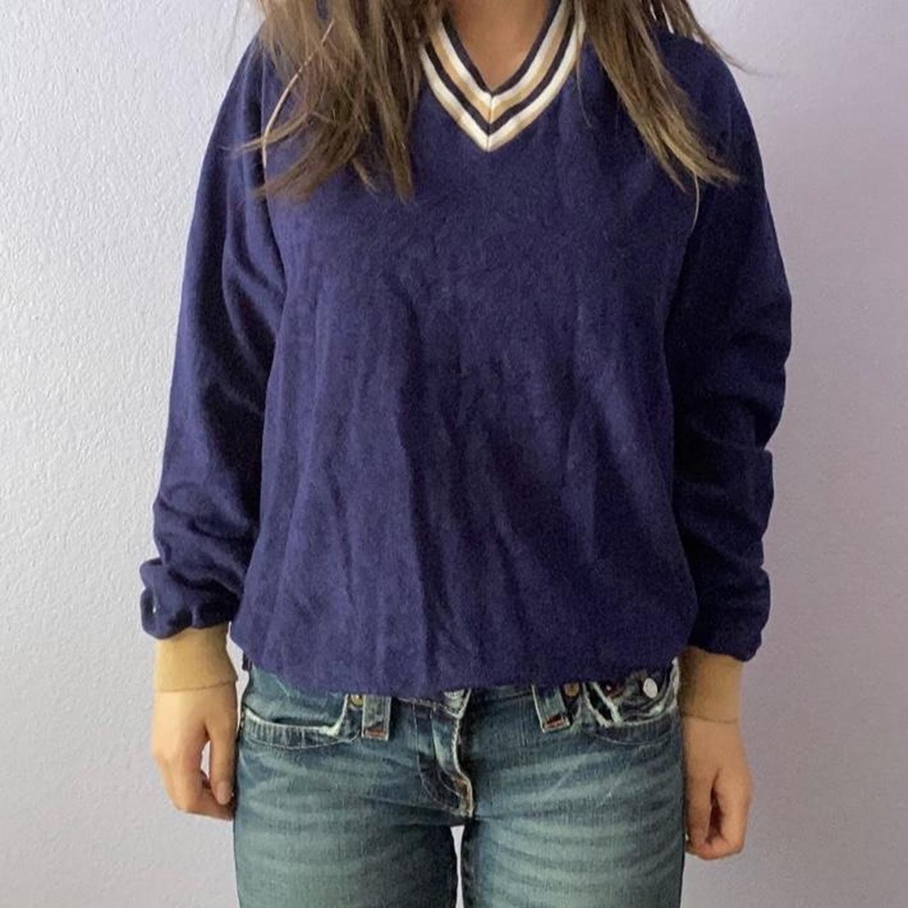 Champion sweater 2025 dark blue velvet