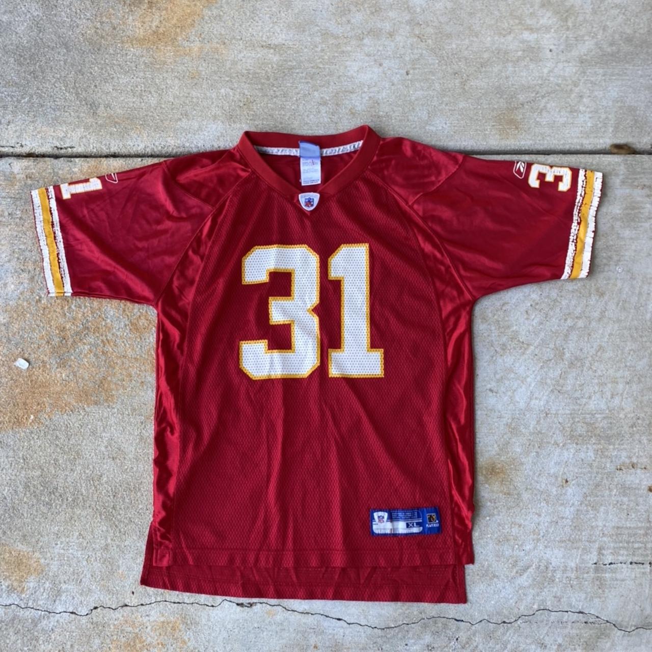 KANSAS CITY CHIEFS PRIEST HOLMES NFL FOOTBALL JERSEY ADULT XL