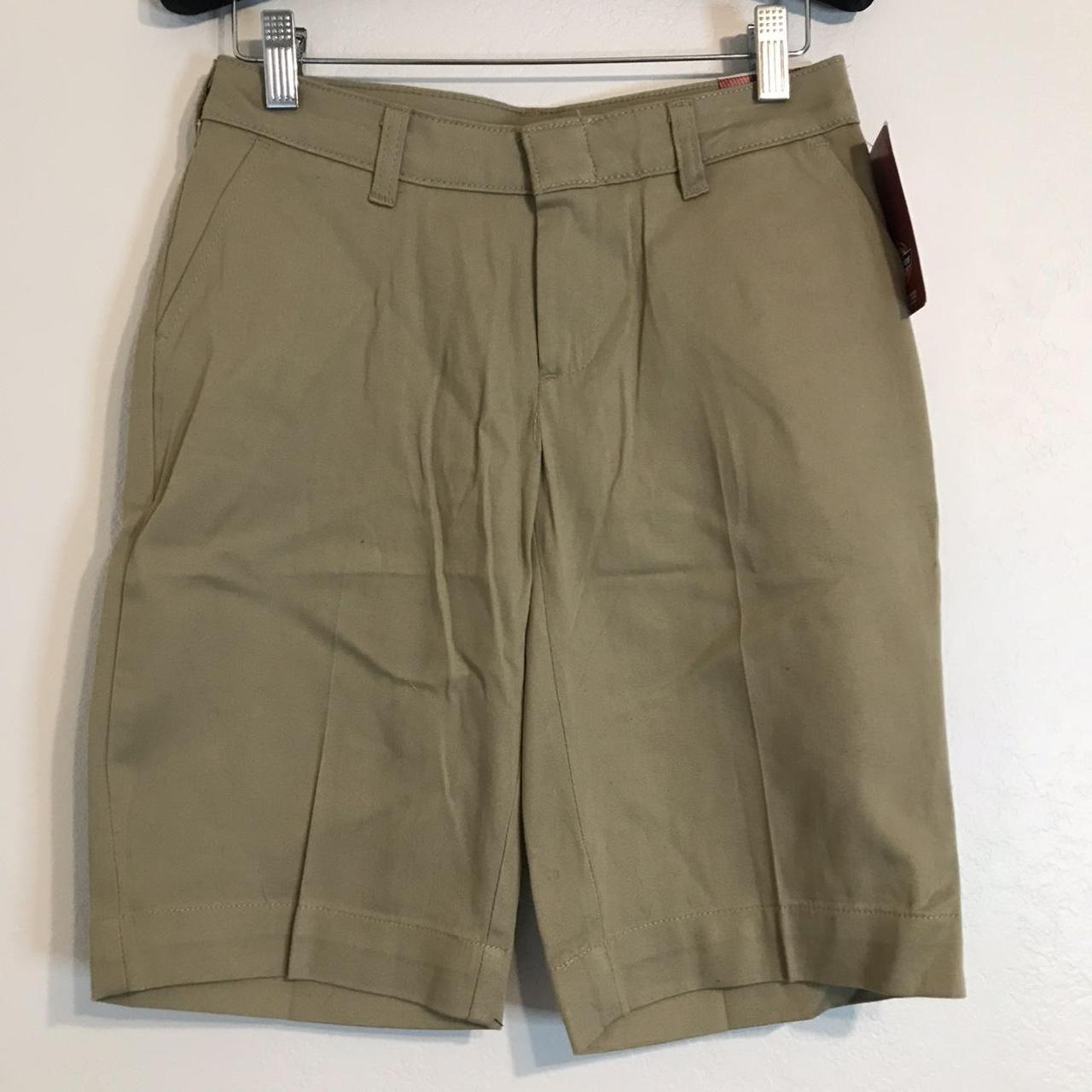 Dickies Women's Khaki Trousers | Depop