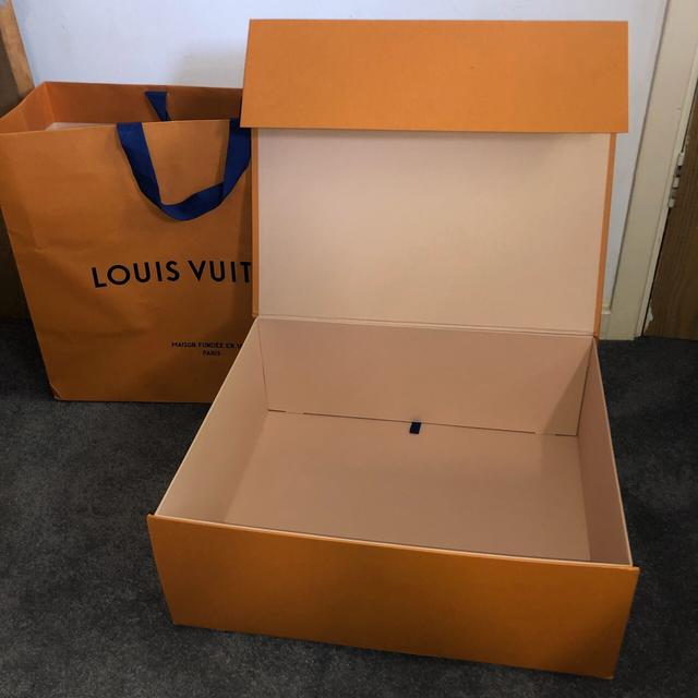 Louis Vuitton Gift Box with Magnetic Flap - Empty - Depop