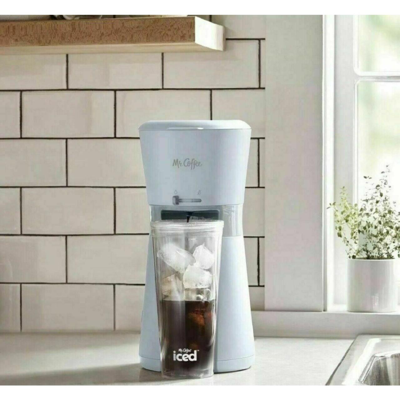 Mr. Coffee Iced Coffee Maker Single Serve Hot Cold - Depop