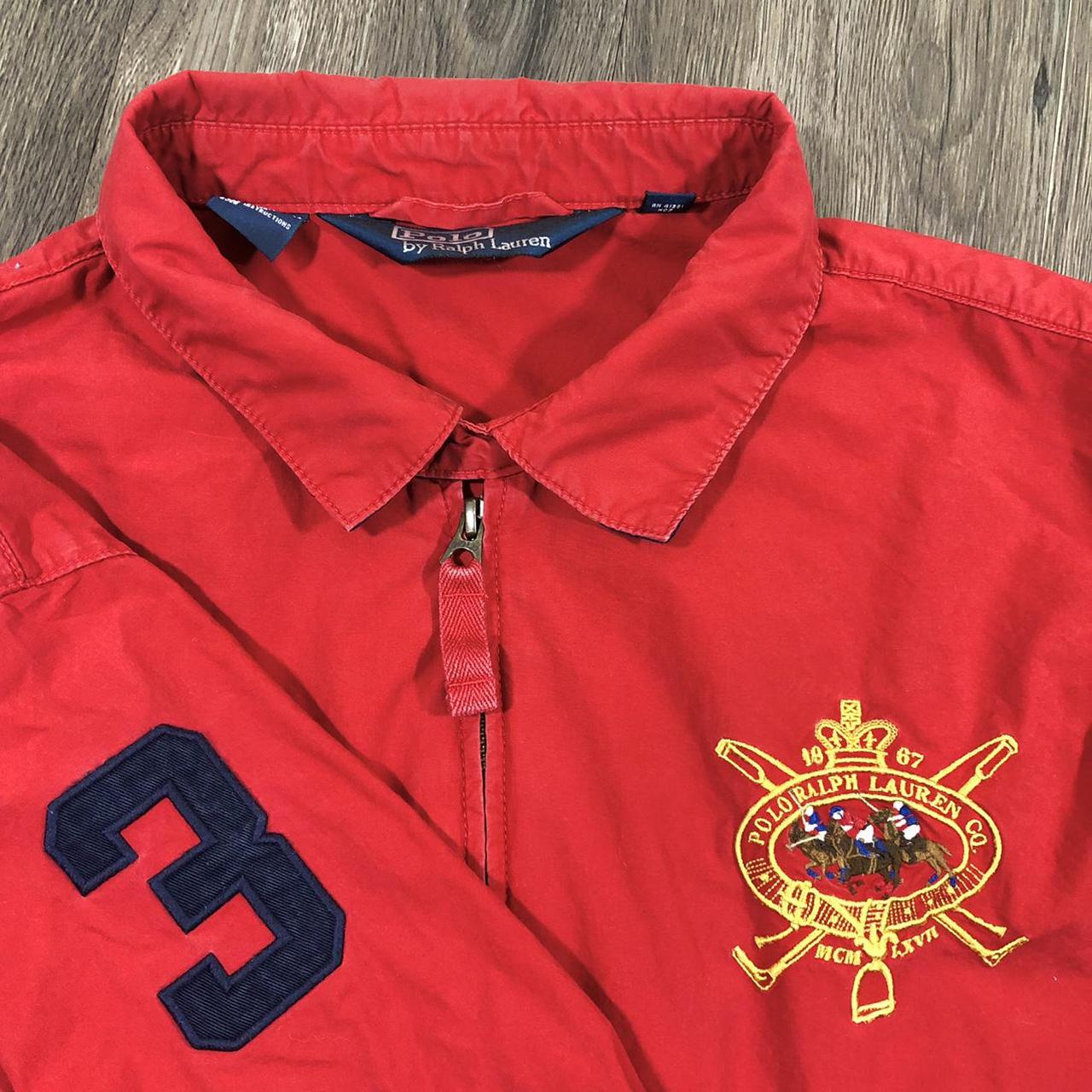 Vintage 90 Polo Ralph Lauren Harrington Jacket size... - Depop