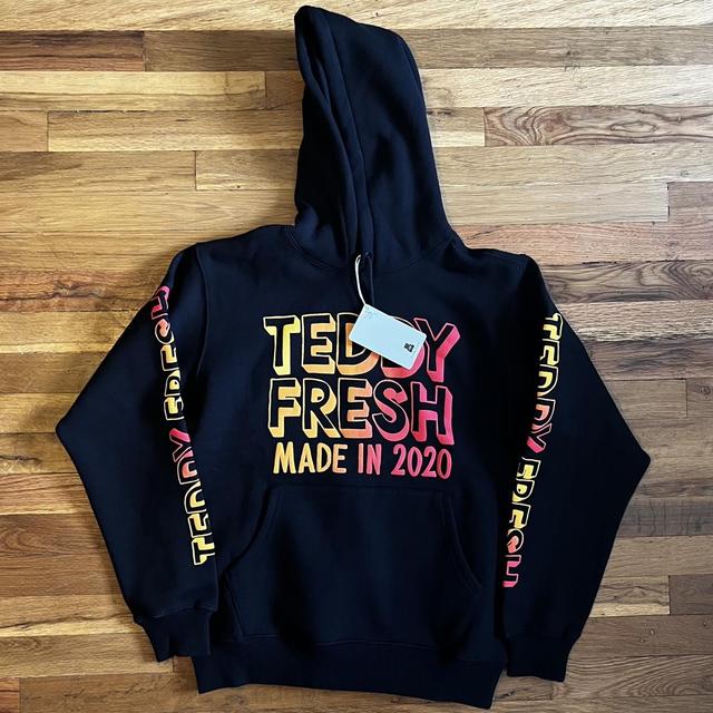 Teddy Fresh quilted hoodie Size XS Never - Depop