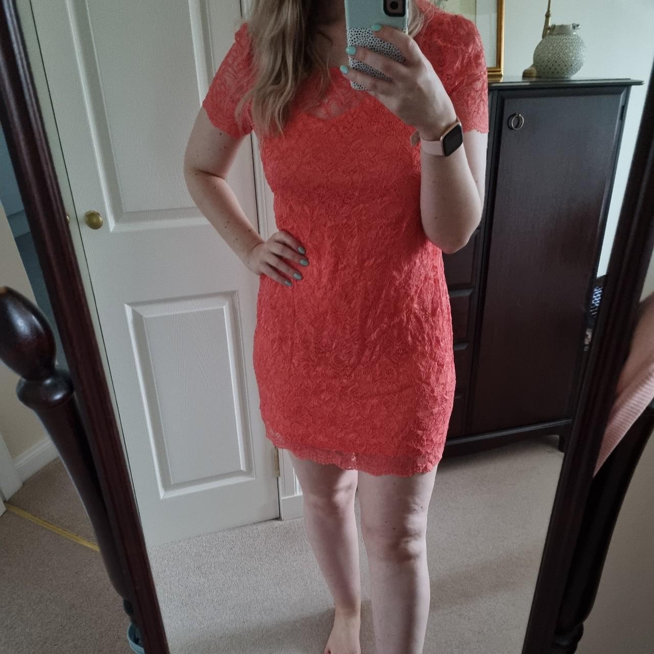 Coral dress forever on sale 21