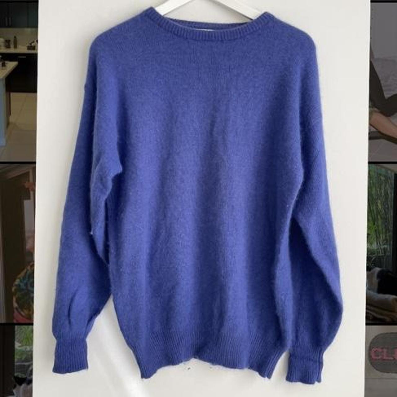 The softest vintage angora (rabbit hair) pullover... - Depop The softest vintage angora (rabbit hair) pullover... - Depop