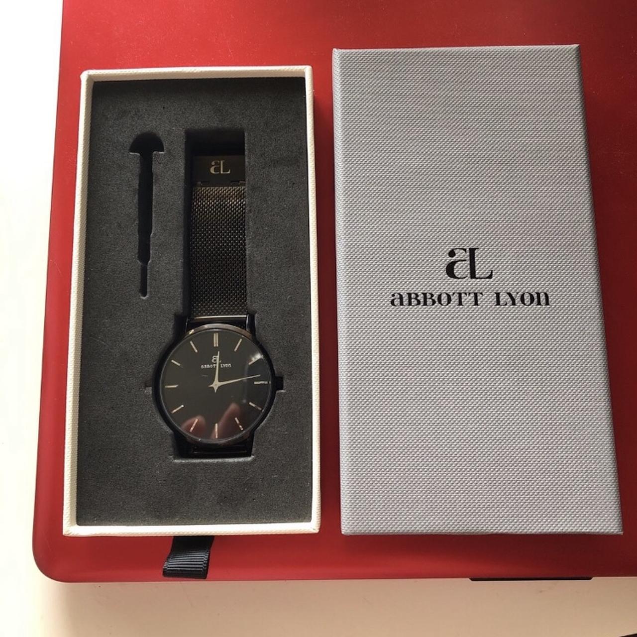 Black brand new abbot Lyon watch - Depop