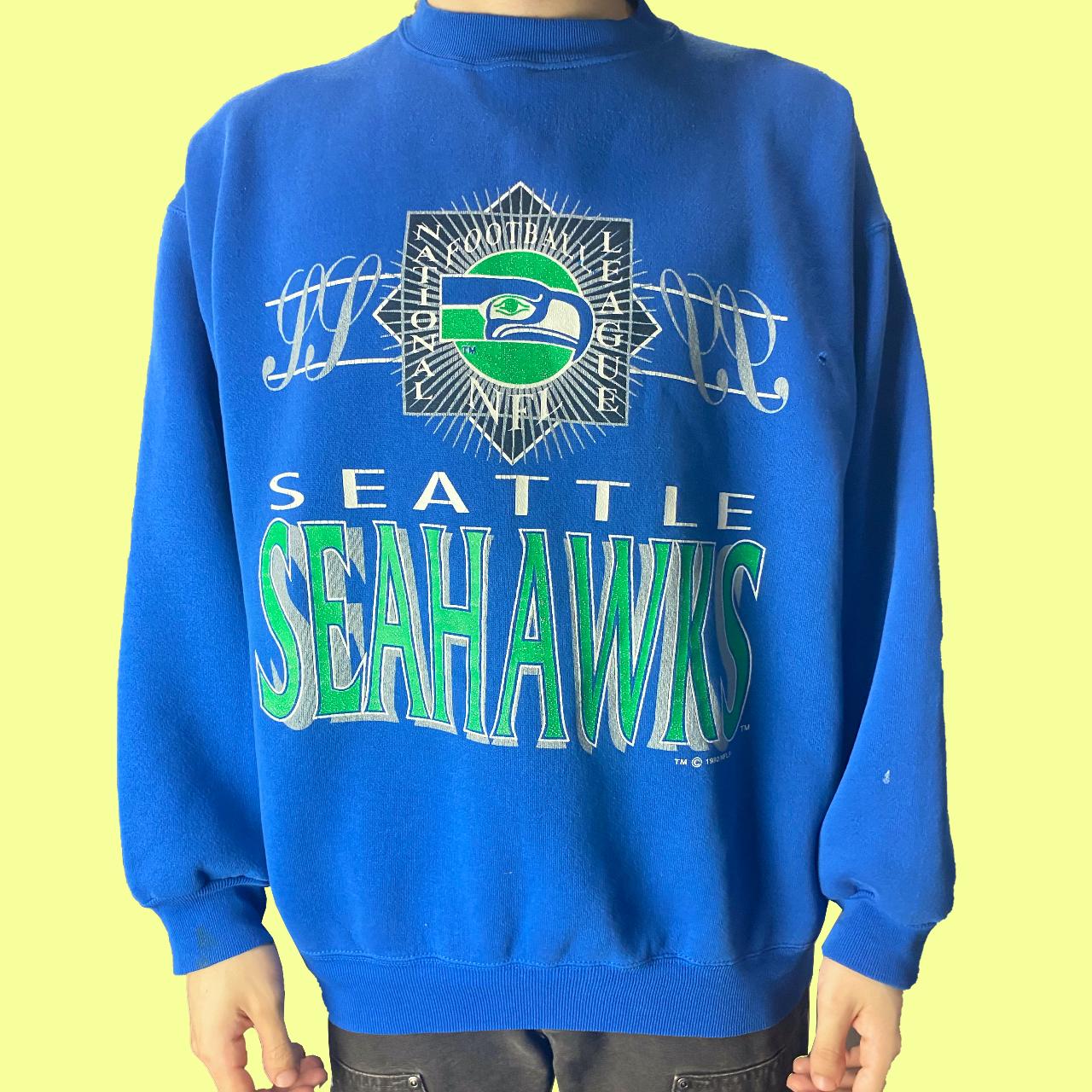 Vintage Seattle Seahawks crewneck Good condition - Depop