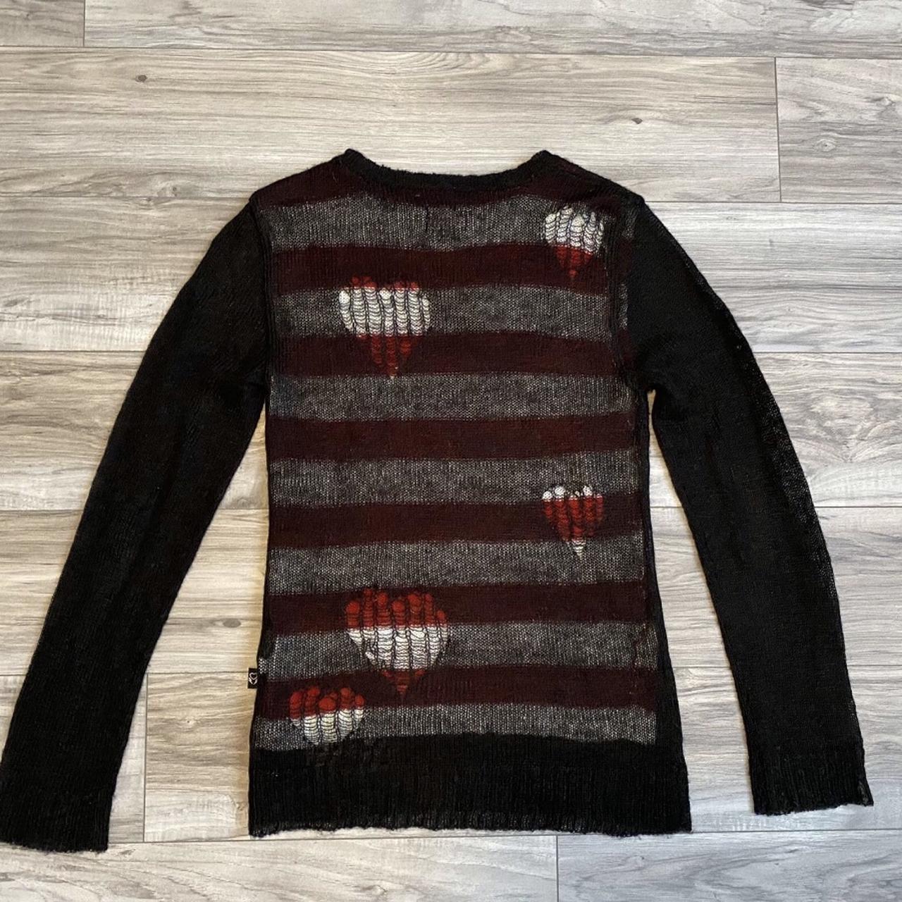 limited edition Tripp Nyc x Joann Jett knit