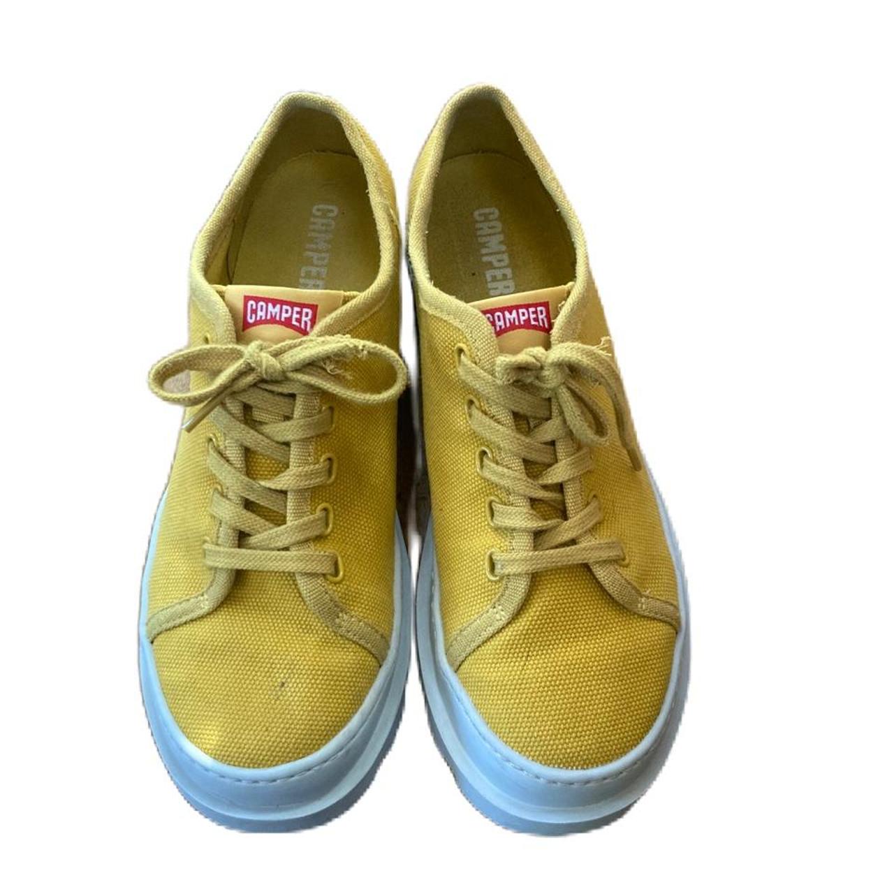 bright-yellow-camper-tennis-shoes-with-white-depop