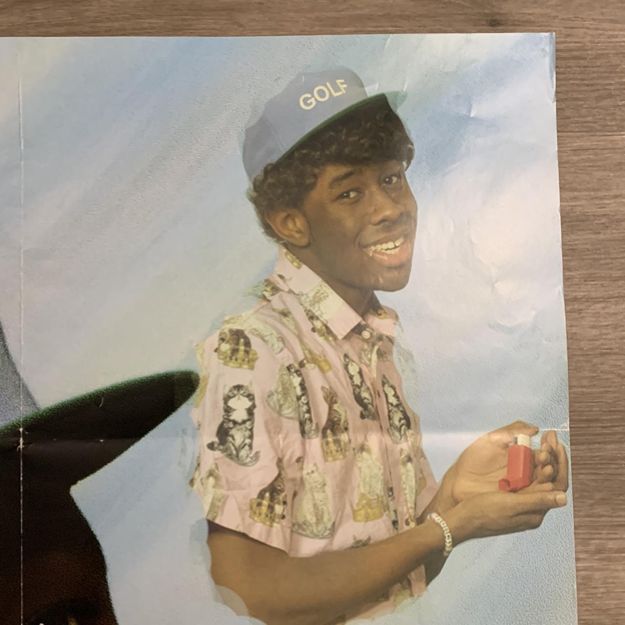 Tyler The Creator Golf Wang Poster Pre-owned, very... - Depop