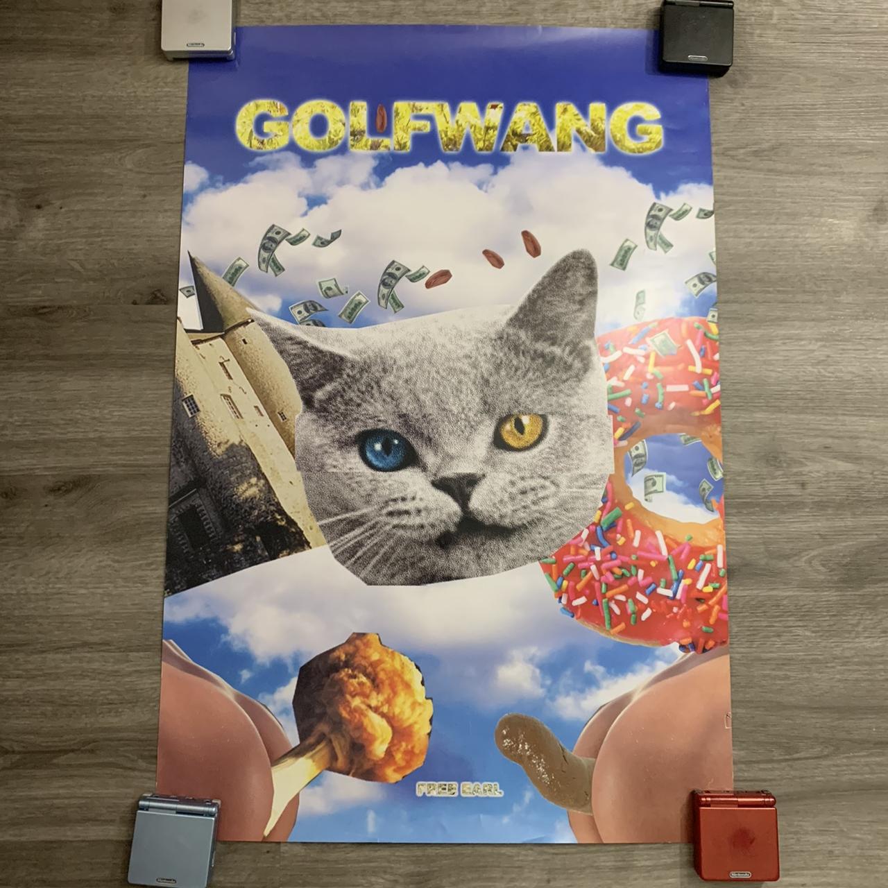 Tyler The Creator Golf Wang Poster Pre-owned, very... - Depop