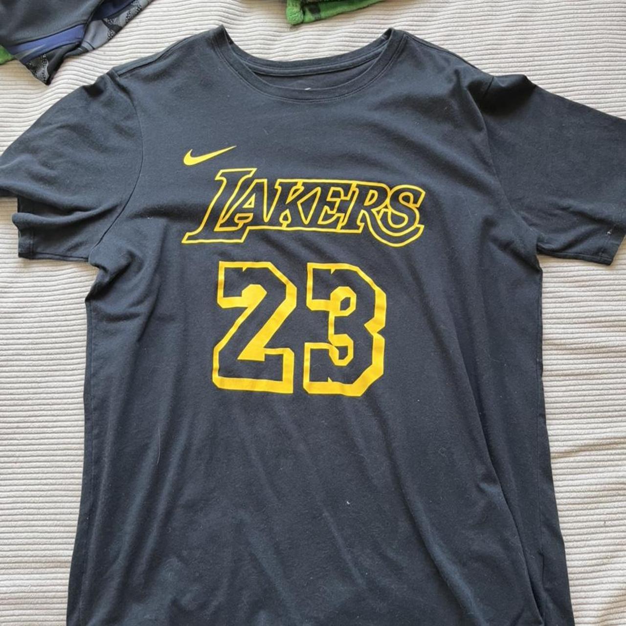 Official LeBron James Nike Lakers T-Shirt size XL - Depop