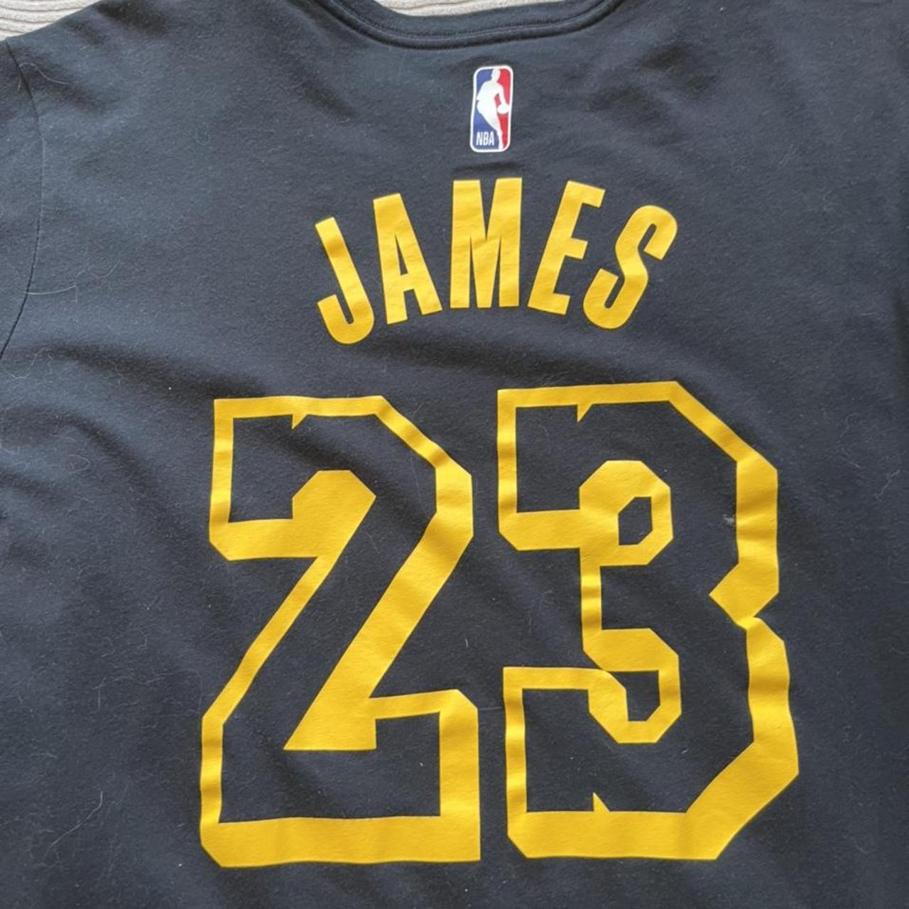 Official LeBron James Nike Lakers T-Shirt size XL - Depop