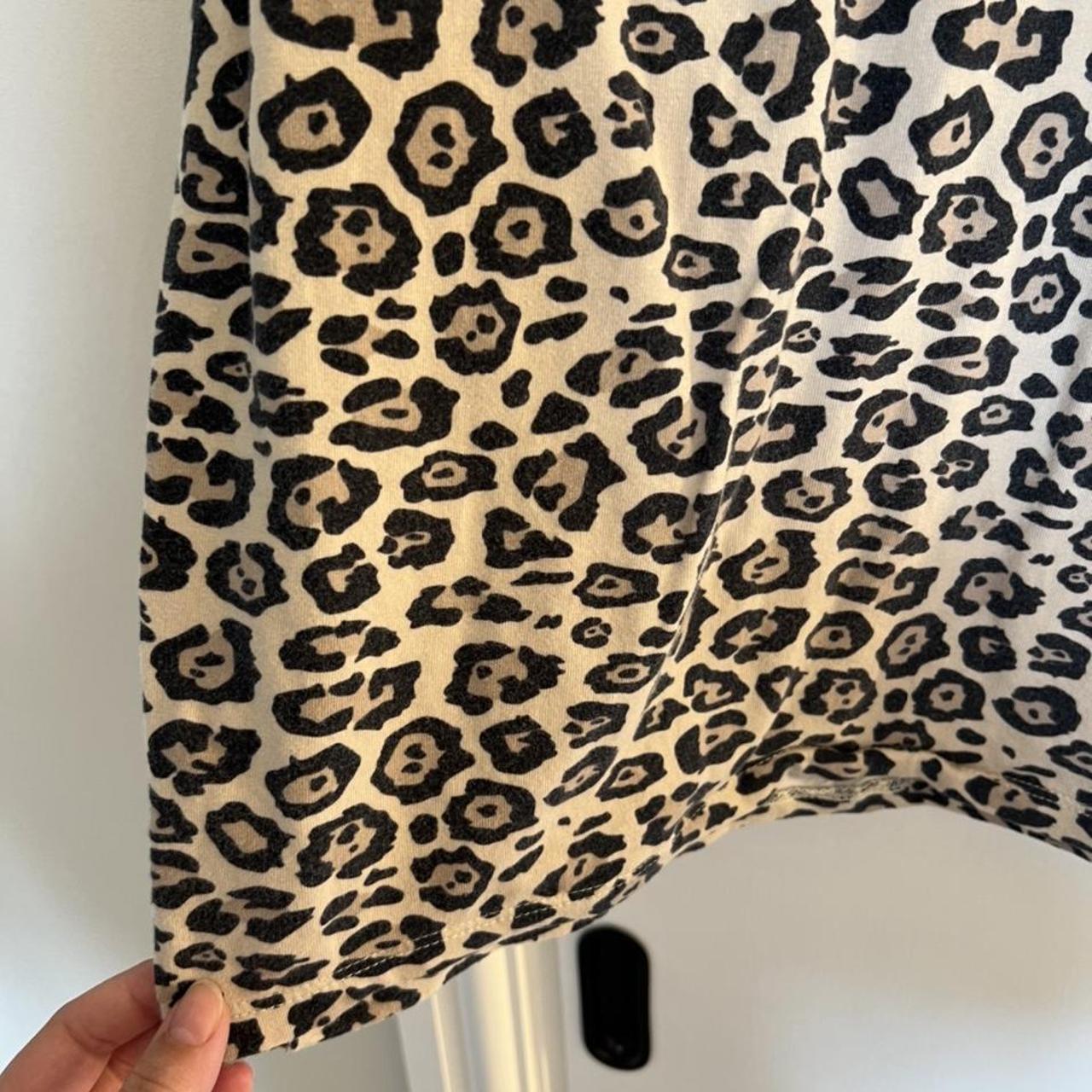 Leopard print dress from primark worn fair few times... - Depop