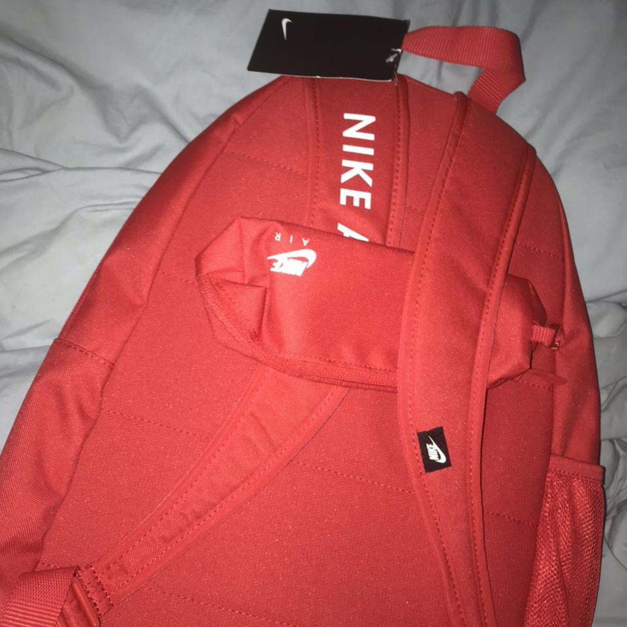 Red nike air bag brand new with tags and pencil... Depop