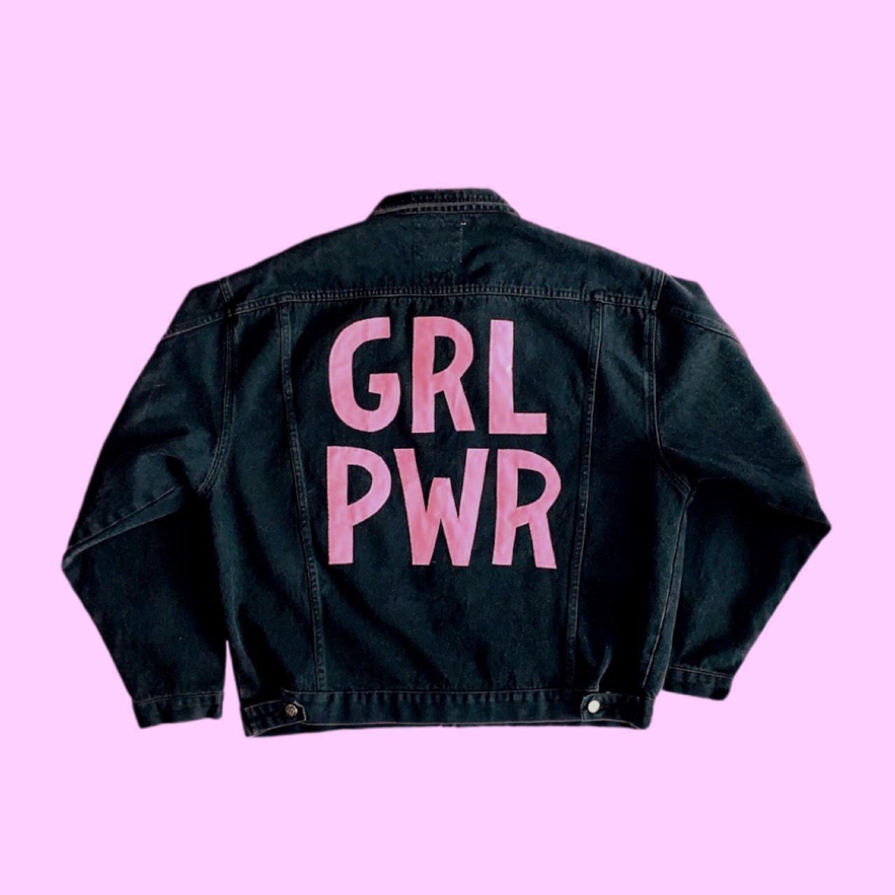 Grl pwr denim jacket best sale