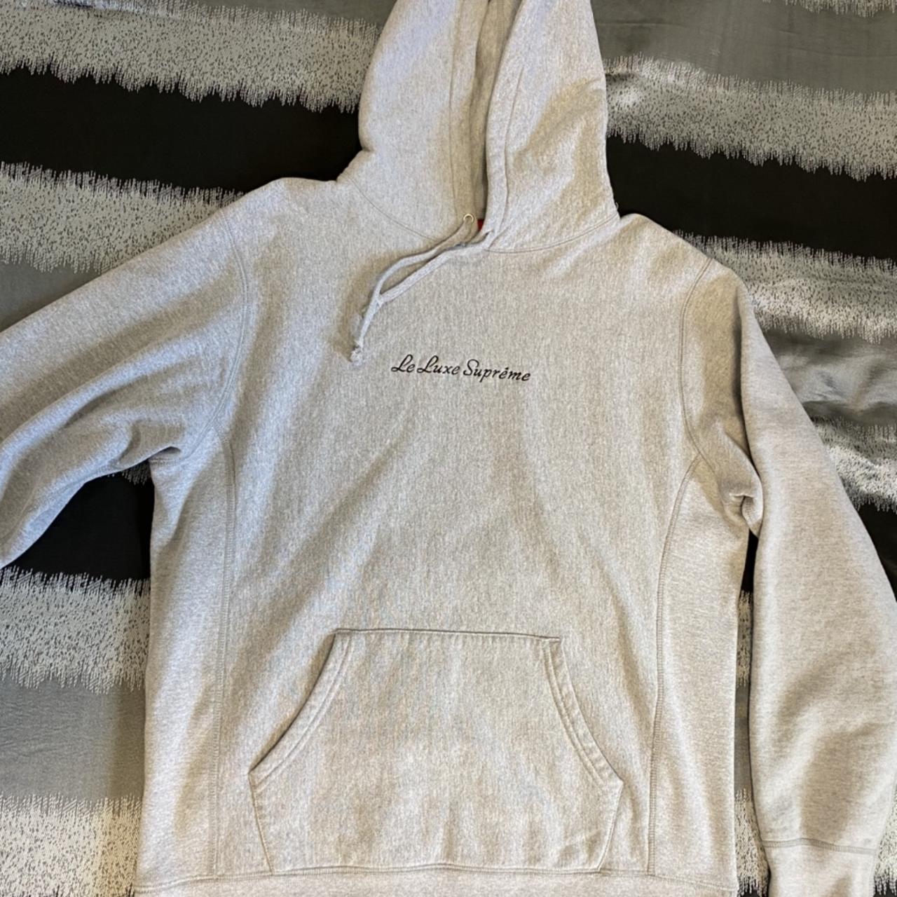 Supreme “Le Luxe” Hoodie Size Large Used Like New... - Depop