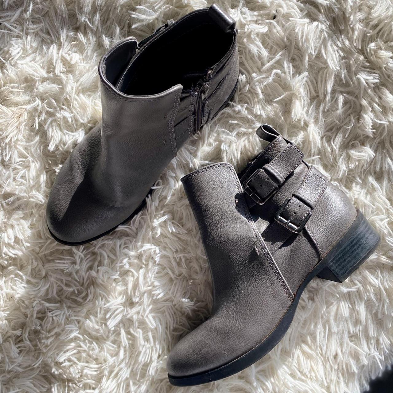 Old navy gray booties Clearance