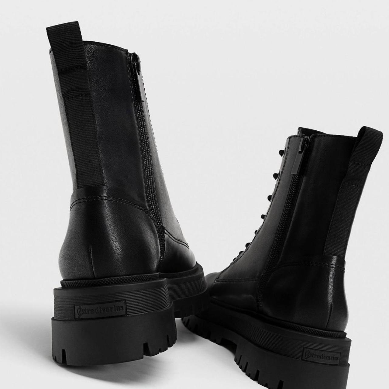 stradivarius lace up