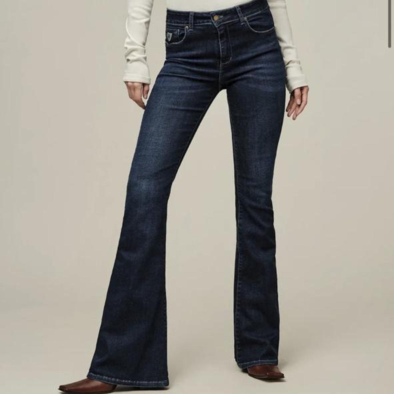Lois jeans dark wash bootcut brand new never worn... - Depop