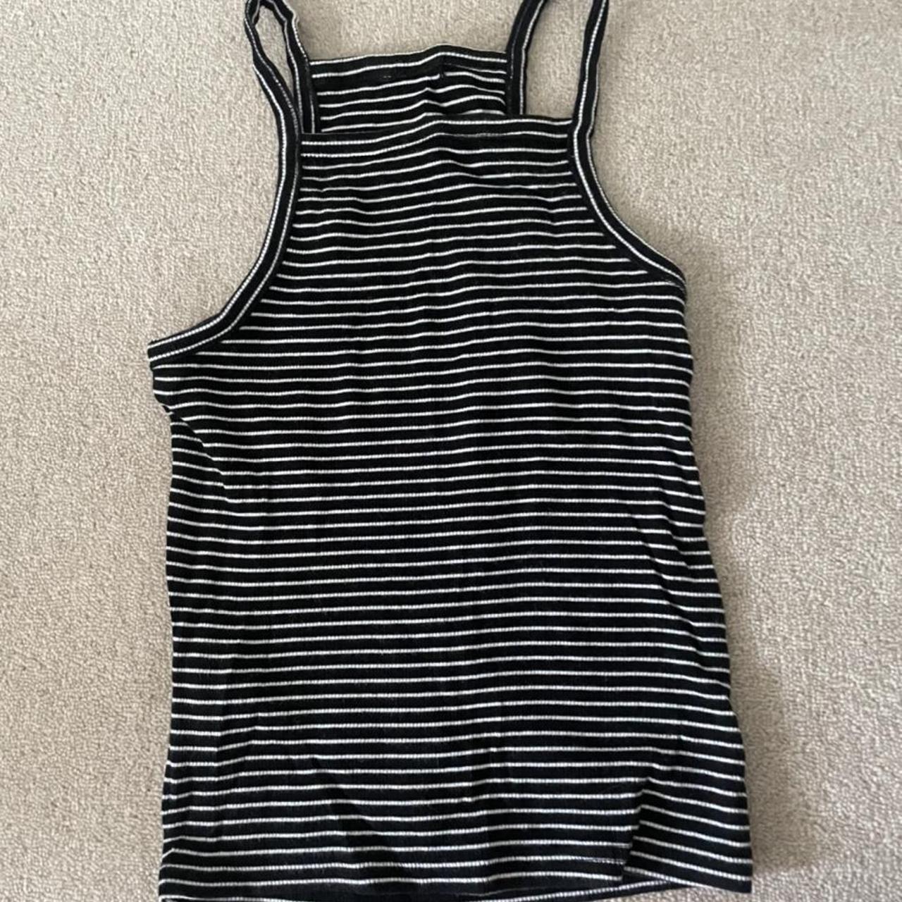 Bundle: two stripped tanks from Brandy Melville Can... - Depop