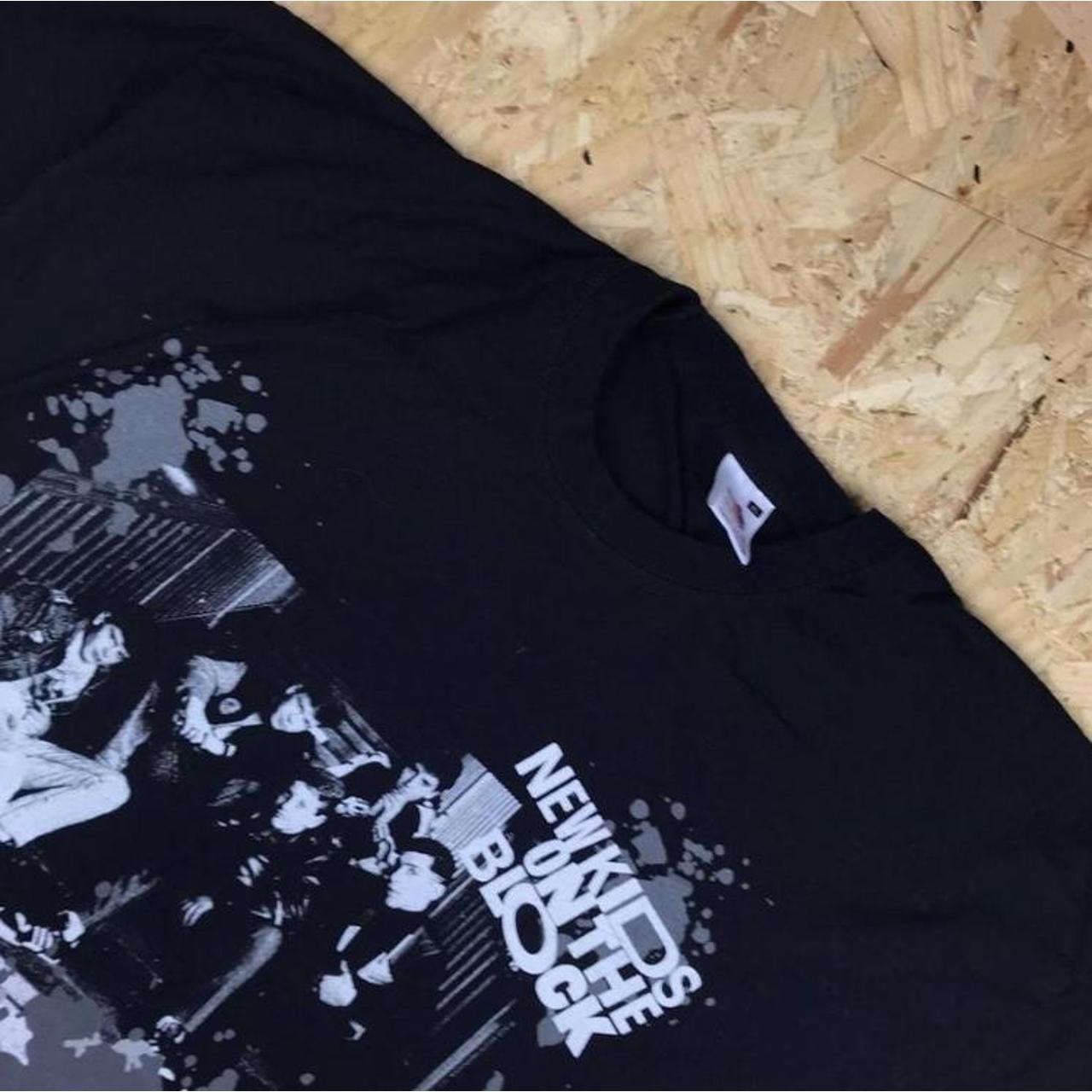 Black grey and white graphic Tshirt Tee... Depop