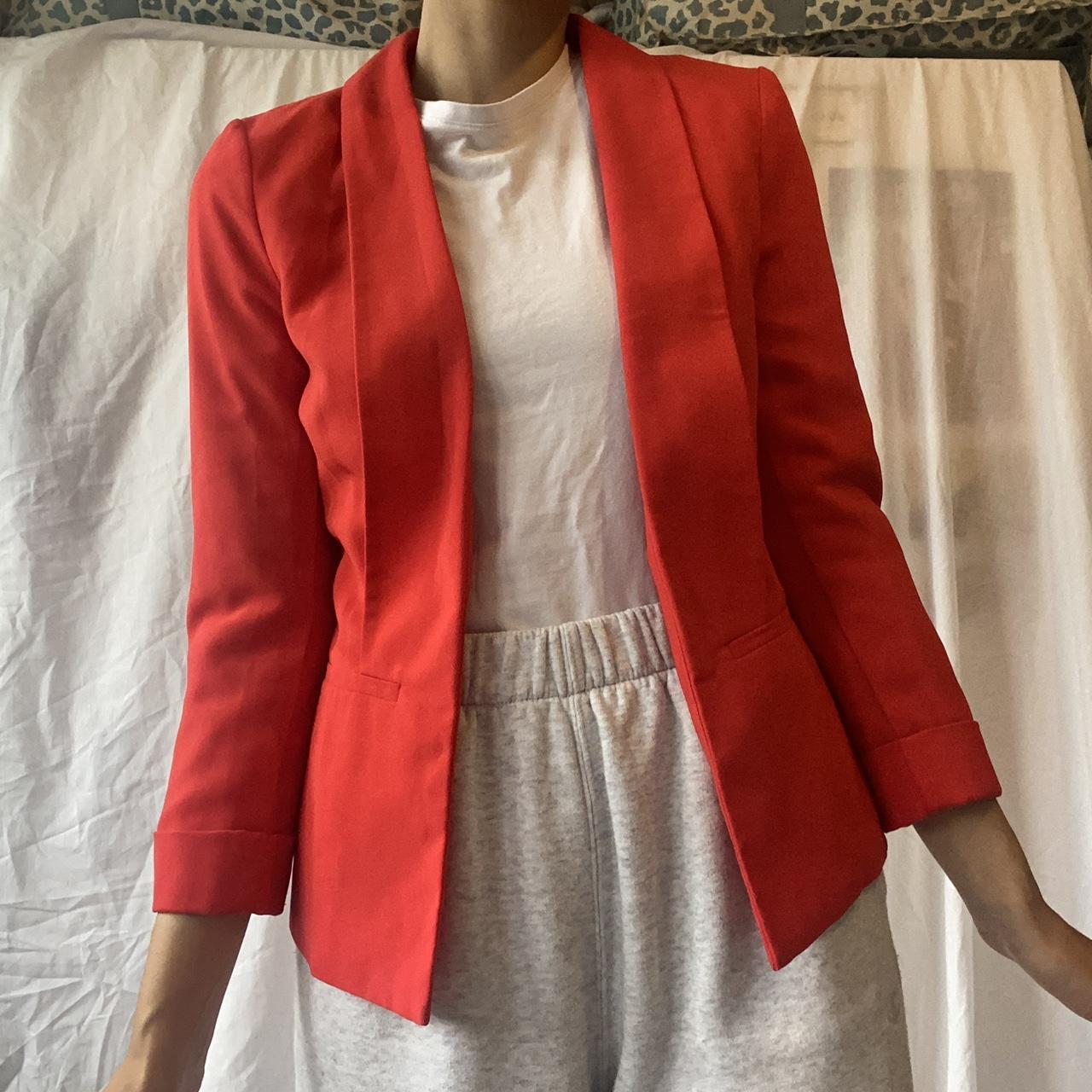 Red Primark blazer jacket great condition only... Depop