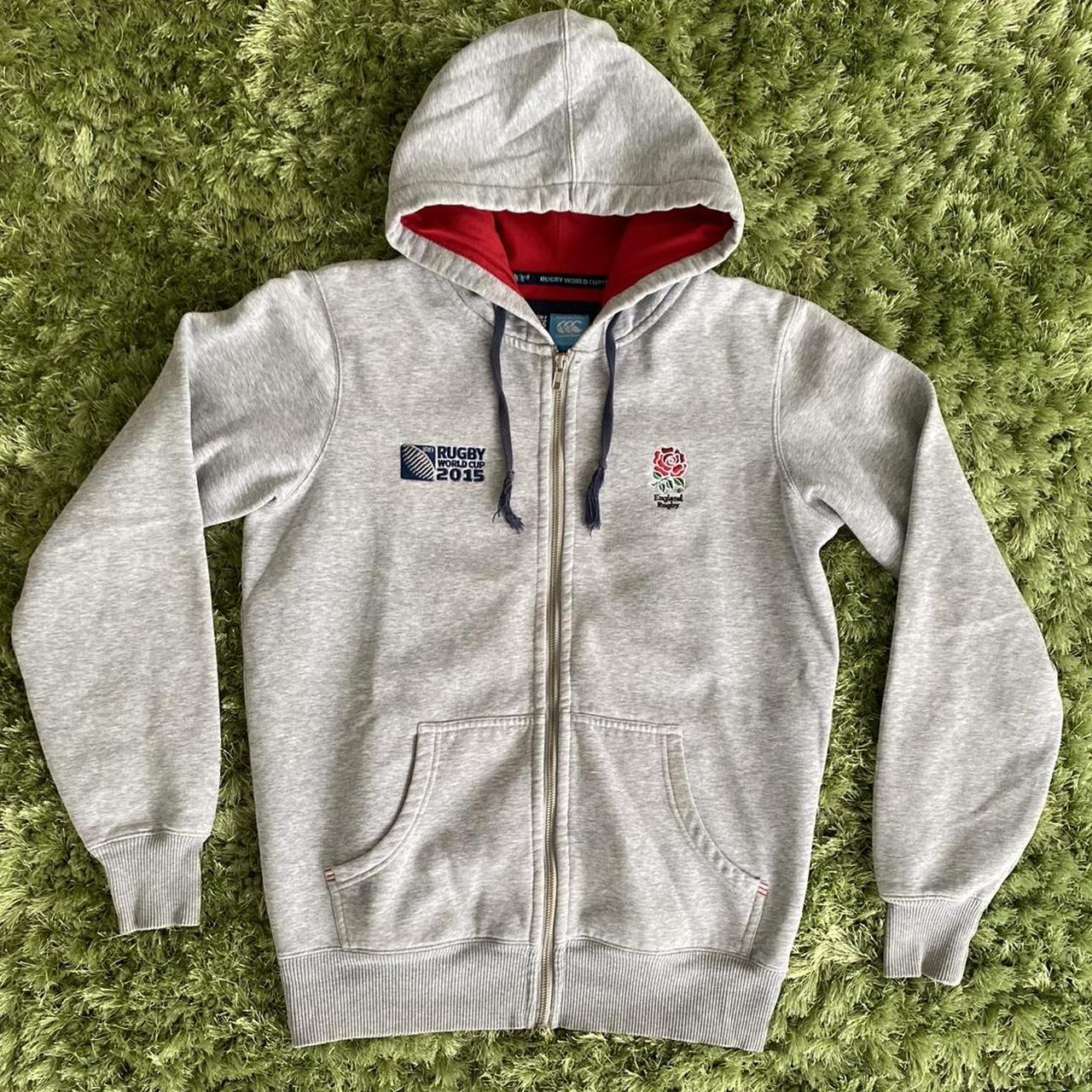 Vintage England Rugby Hoodie Super sick England... - Depop