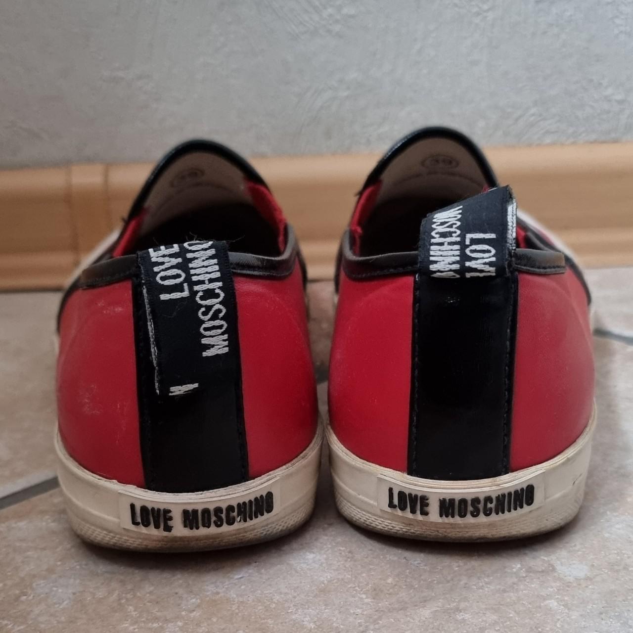 moschino slip ons