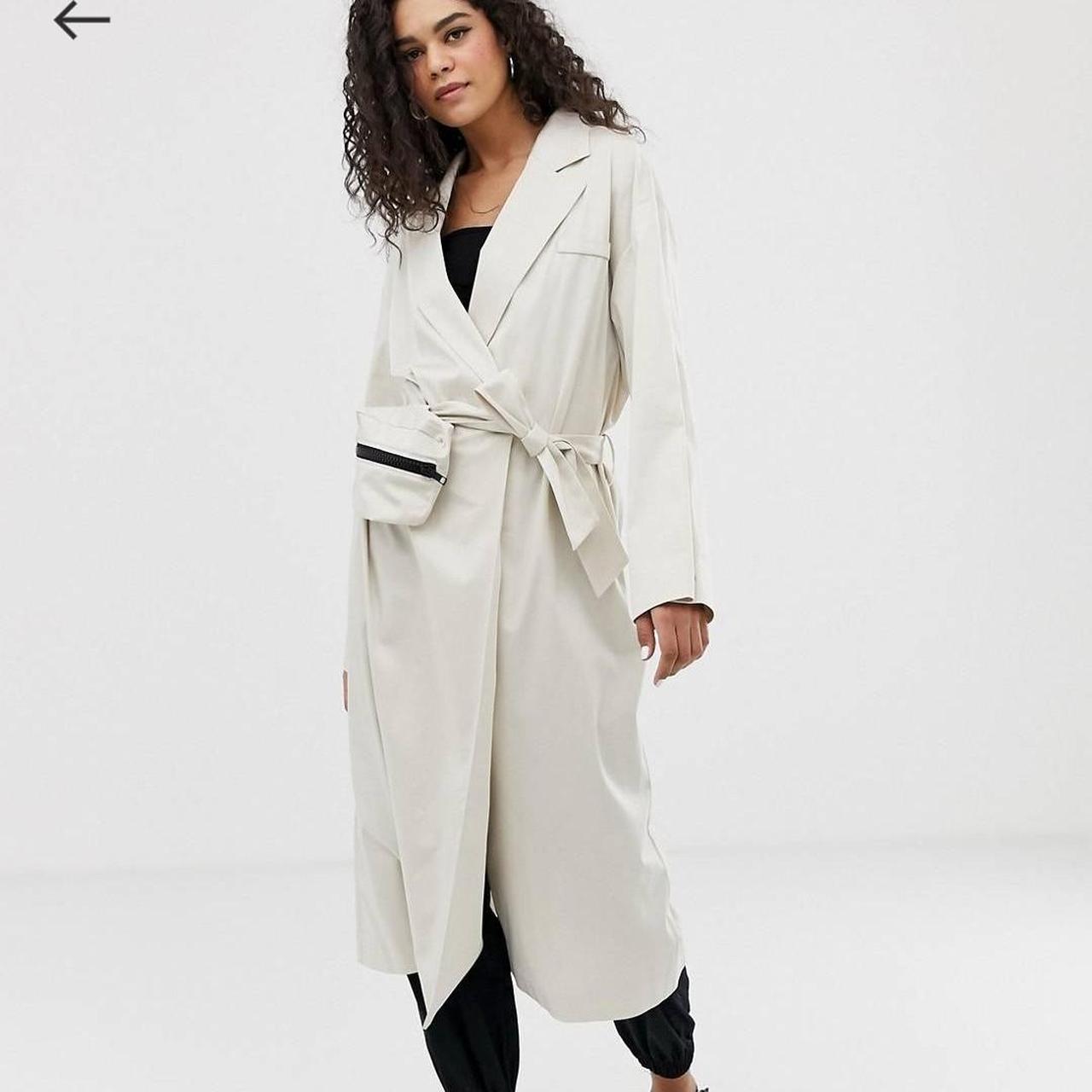 Collusion trench coat best sale