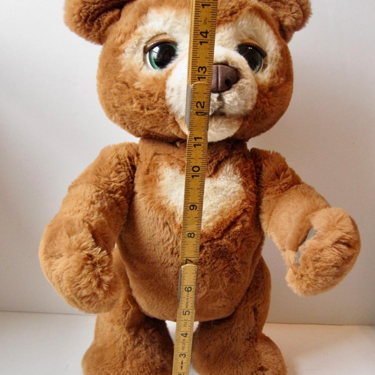 cubby the curious bear interactive plush