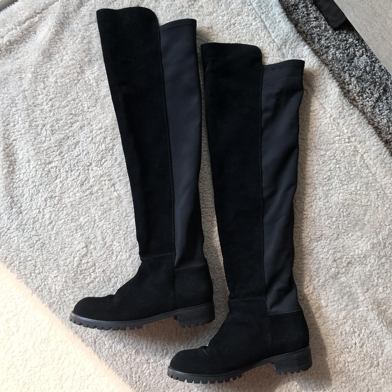 Urban Outfitters Women's Black Boots | Depop