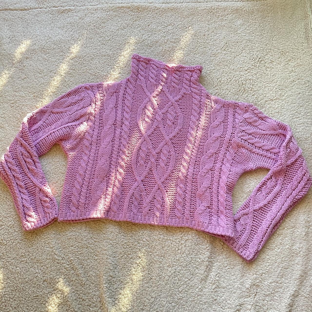 Dolls kill glamorous pink lavender sweater. 💗💗💗 Size... - Depop