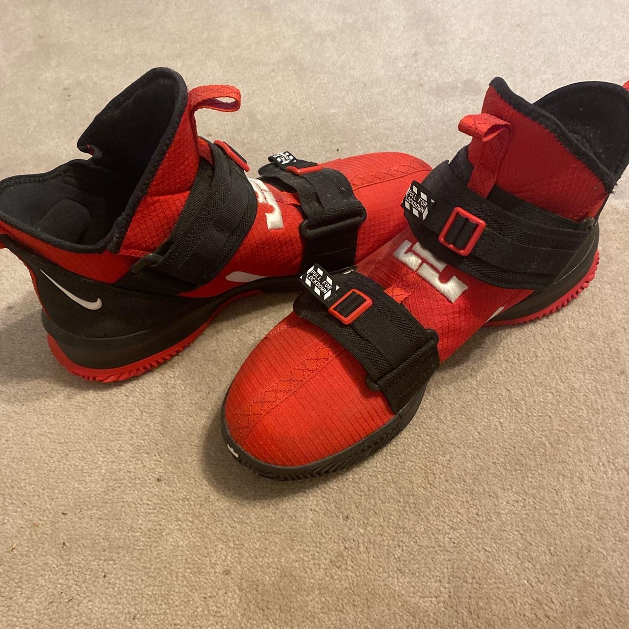 Lebron soldier 13 sfg hotsell university red