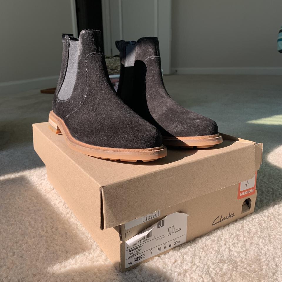 Clarks foxwell hot sale chelsea boots