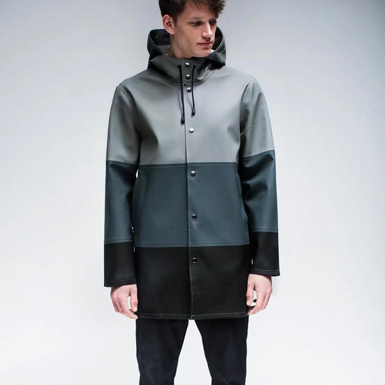 Product Image 1 - Stutterheim Grey Striped Raincoat

Beautiful raincoat