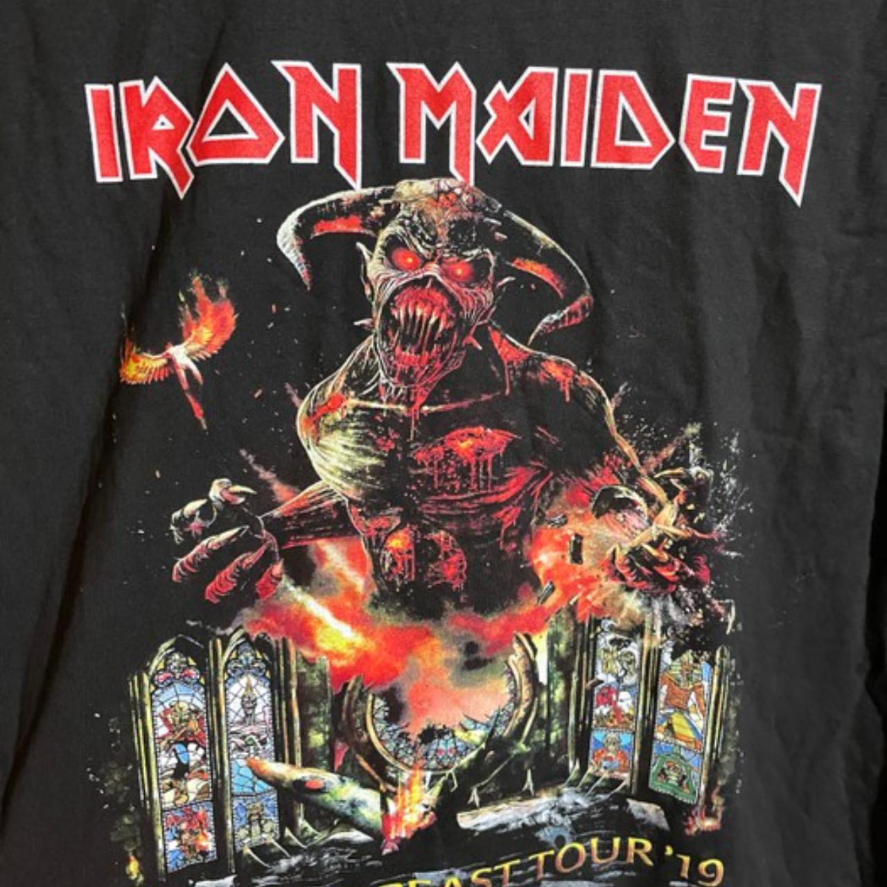 Iron Maiden Legacy of the Beast World Tour Merch... - Depop