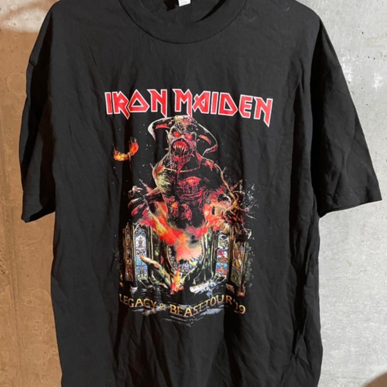Iron Maiden Legacy of the Beast World Tour Merch... - Depop