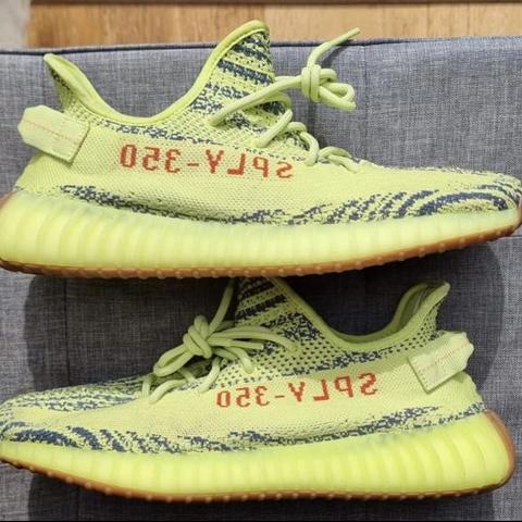 yeezy semi frozen fake vs real