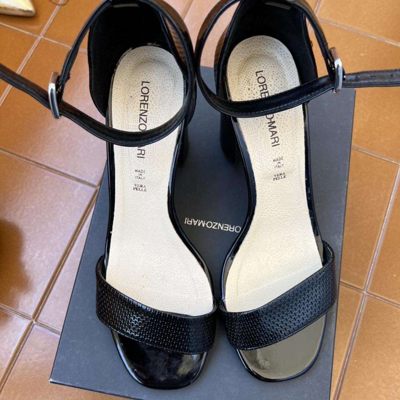 Women's Black Sandals | Depop