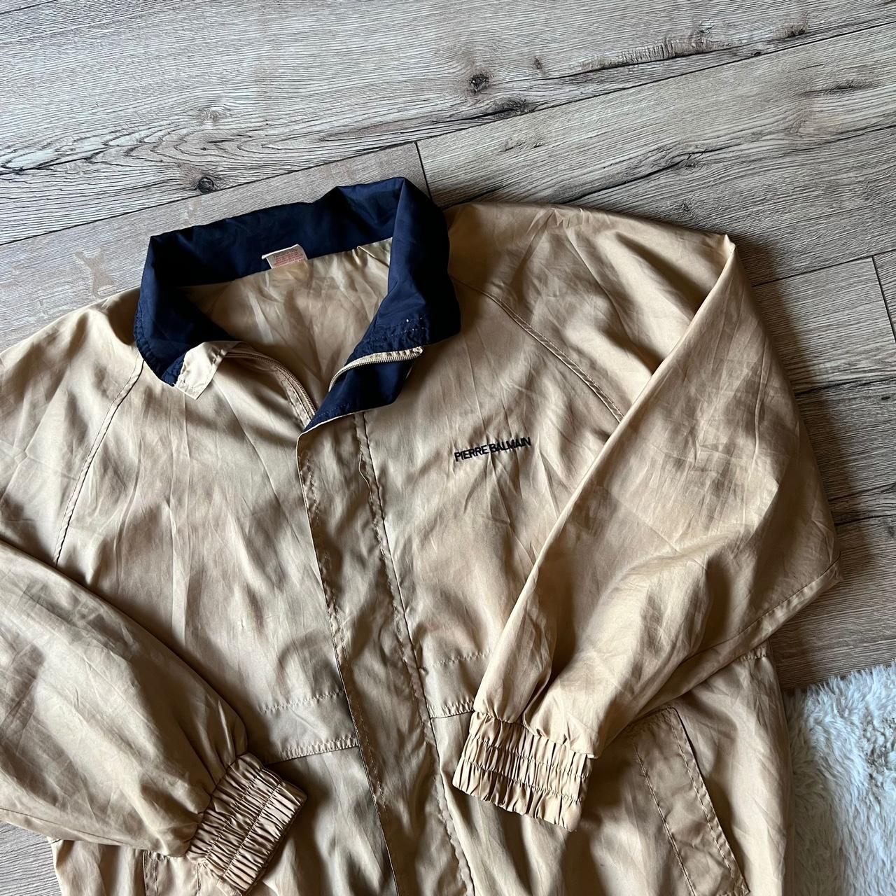 PIERRE BALMAIN VINTAGE BEIGE LIGHT JACKET good | Depop